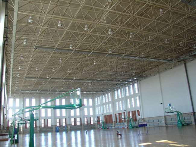 博尔塔拉蒙古自治州篮球馆网架案例