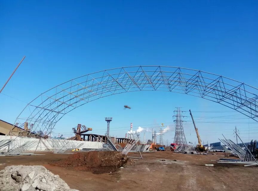 博尔塔拉蒙古自治州葫芦岛热电厂网架