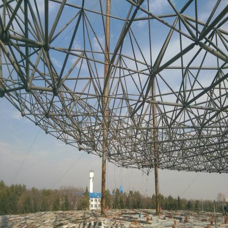 博尔塔拉蒙古自治州球形网架钢结构施工方案
